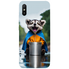 TPU чохол Demsky Єнот (Raccoon) для Xiaomi Redmi 9A