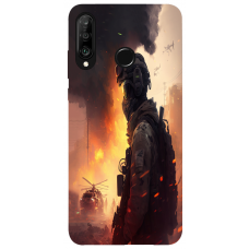 TPU чехол Demsky Солдат (Soldier) для Huawei P30 lite