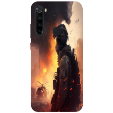TPU чохол Demsky Солдат (Soldier) для Xiaomi Redmi Note 8