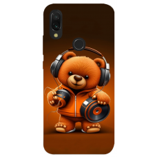 TPU чохол Demsky ведмежа меломан 2 (bear listening music) для Xiaomi Redmi 7