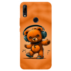 TPU чохол Demsky ведмежа меломан (bear listening music) для Huawei P Smart Z