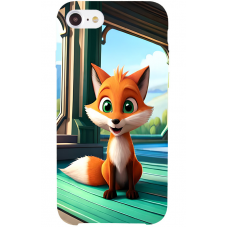 TPU чохол Demsky Лисеня (fox) для Apple iPhone 7 / 8 / se(2020) / Se(2022)