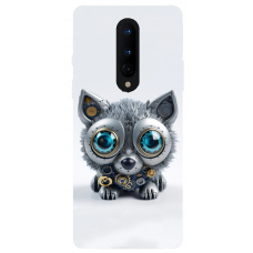 TPU чохол Demsky Механічний вовк (mechanical wolf) для OnePlus 8