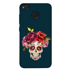 TPU чохол Demsky Flower skull для Xiaomi Redmi 4X