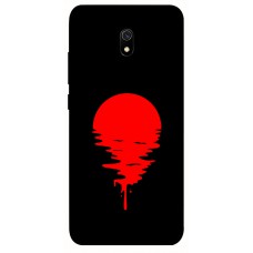 TPU чохол Demsky Red Moon для Xiaomi Redmi 8a