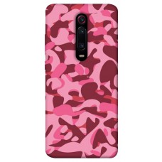 TPU чохол Demsky Розовый камуфляж для Xiaomi Redmi K20 / K20 Pro / Mi9T / Mi9T Pro