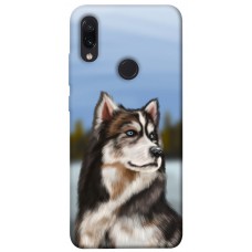 TPU чехол Demsky Wolf для Xiaomi Redmi Note 7 / Note 7 Pro / Note 7s