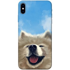 TPU чехол Demsky Samoyed husky для Apple iPhone X (5.8")