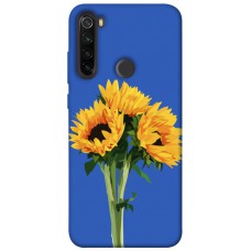 TPU чохол Demsky Bouquet of sunflowers для Xiaomi Redmi Note 8T