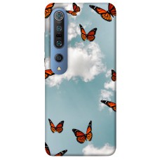 TPU чохол Demsky Summer butterfly для Xiaomi Mi 10 / Mi 10 Pro