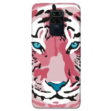 TPU чохол Demsky Pink tiger для Xiaomi Redmi Note 9 / Redmi 10X