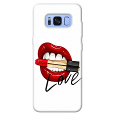 TPU чохол Demsky Красные губы для Samsung G950 Galaxy S8