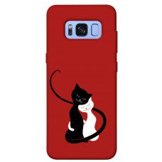 TPU чохол Demsky Влюбленные коты для Samsung G950 Galaxy S8