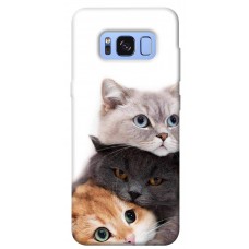 TPU чохол Demsky Три кота для Samsung G950 Galaxy S8