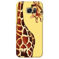 TPU чехол Demsky Cool giraffe для Samsung G935F Galaxy S7 Edge