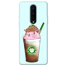 TPU чехол Demsky Catpuccino для OnePlus 8