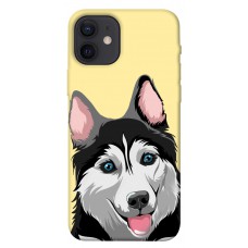TPU чохол Demsky Husky dog для Apple iPhone 12 (6.1")