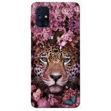 TPU чохол Demsky Леопард в цветах для Samsung Galaxy M31s