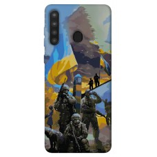 TPU чохол Demsky Faith in Ukraine 3 для Samsung Galaxy A21