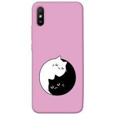 TPU чехол Demsky Коты инь-янь для Xiaomi Redmi 9A