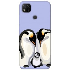 Термополіуретановий (TPU) чохол Penguin family для Xiaomi Redmi 9C