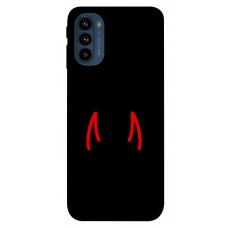 TPU чохол Demsky Red horns для Motorola Moto G41