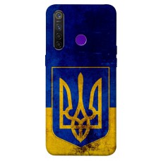 TPU чохол Demsky Герб Украины для Realme 5 Pro