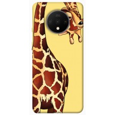 TPU чохол Demsky Cool giraffe для OnePlus 7T