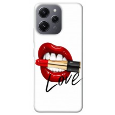 TPU чохол Demsky Красные губы для Xiaomi Redmi 12