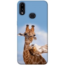 TPU чохол Demsky Милые жирафы для Samsung Galaxy A10s