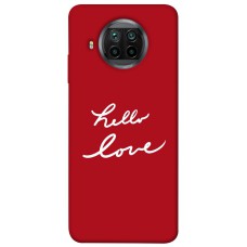 TPU чохол Demsky Hello love для Xiaomi Mi 10T Lite / Redmi Note 9 Pro 5G