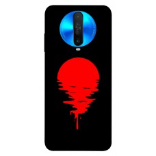 TPU чехол Demsky Red Moon для Xiaomi Redmi K30