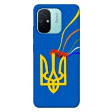 TPU чохол Demsky Квітучий герб для Xiaomi Redmi 12C