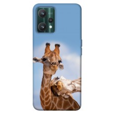 TPU чохол Demsky Милые жирафы для Realme 9 Pro