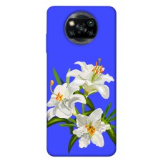 TPU чехол Demsky Three lilies для Xiaomi Poco X3 NFC / Poco X3 Pro