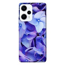 TPU чехол Demsky Гортензия для Xiaomi Poco F5 Pro