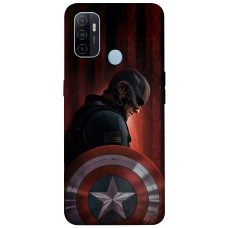 TPU чохол Demsky Comics style Капитан Америка для Oppo A53 / A32 / A33