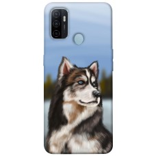 TPU чехол Demsky Wolf для Oppo A53 / A32 / A33