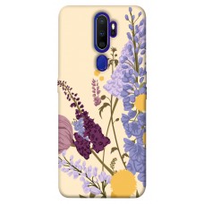 TPU чехол Demsky Flowers art для Oppo A5 (2020) / Oppo A9 (2020)