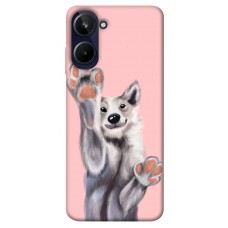 TPU чехол Demsky Cute dog для Realme 10 4G