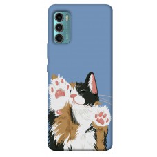 TPU чехол Demsky Funny cat для Motorola Moto G60