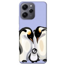 TPU чохол Demsky Penguin family для Xiaomi Redmi 12