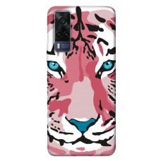 TPU чехол Demsky Pink tiger для Vivo Y53s