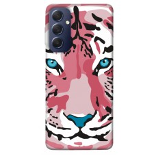TPU чохол Demsky Pink tiger для Samsung Galaxy M54 5G