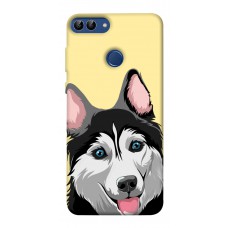 TPU чохол Demsky Husky dog для Huawei P Smart (2020)