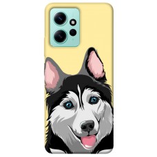 TPU чехол Demsky Husky dog для Xiaomi Redmi Note 12 4G