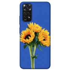 TPU чохол Demsky Bouquet of sunflowers для Xiaomi Redmi Note 11 (Global) / Note 11S