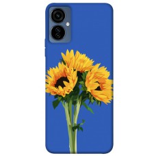 TPU чехол Demsky Bouquet of sunflowers для TECNO Camon 19 Neo