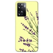 TPU чехол Demsky Lavender art для Oppo A57s