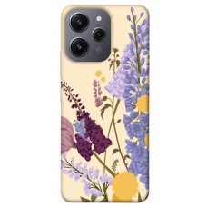 TPU чехол Demsky Flowers art для Xiaomi Redmi 12